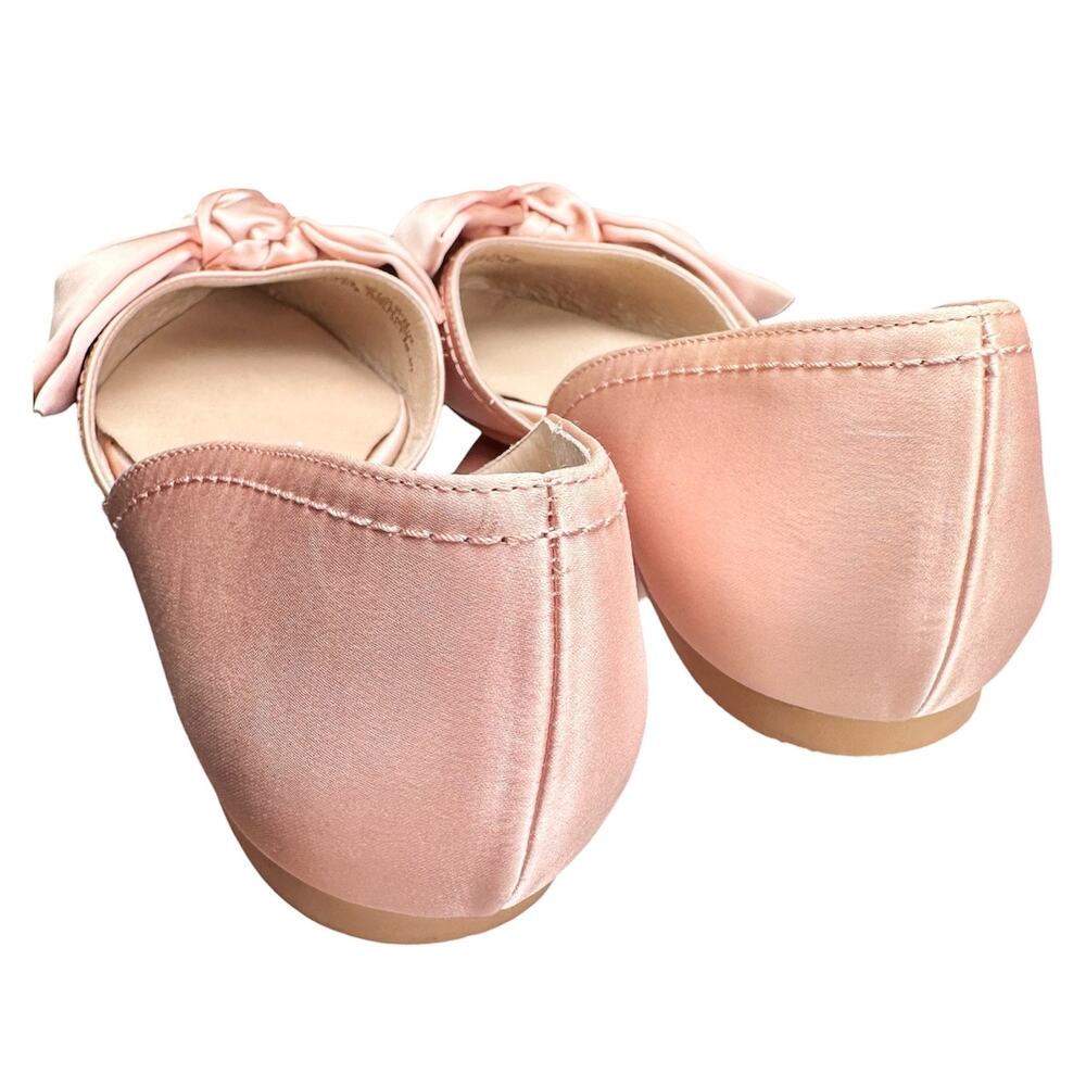 Seychelles | Women | Sheila d’Orsay Blush Pink Romantic Satin Bow Flats | Size 8 - Picture 10 of 16